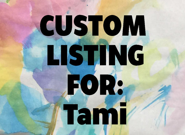 Custom Listing for Tami (2024 Grad Cap NP)