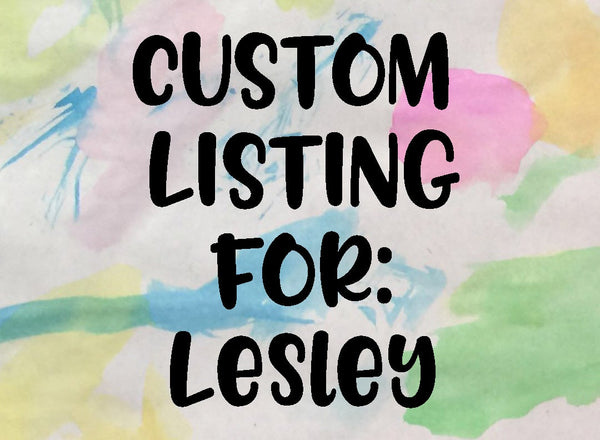 Custom Listing for Lesley (Game Day/Pirates/Lions/Tigers MISC)