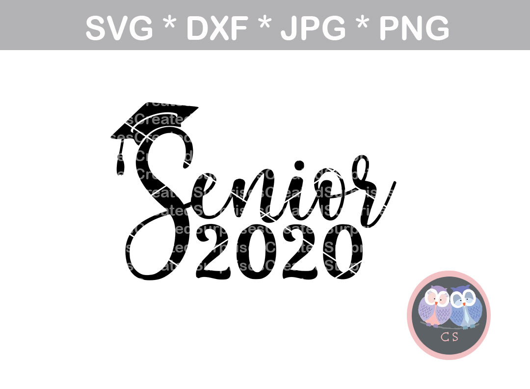 Senior 23 Graduation SVG Class of 2023 Cricut & Silhouette 